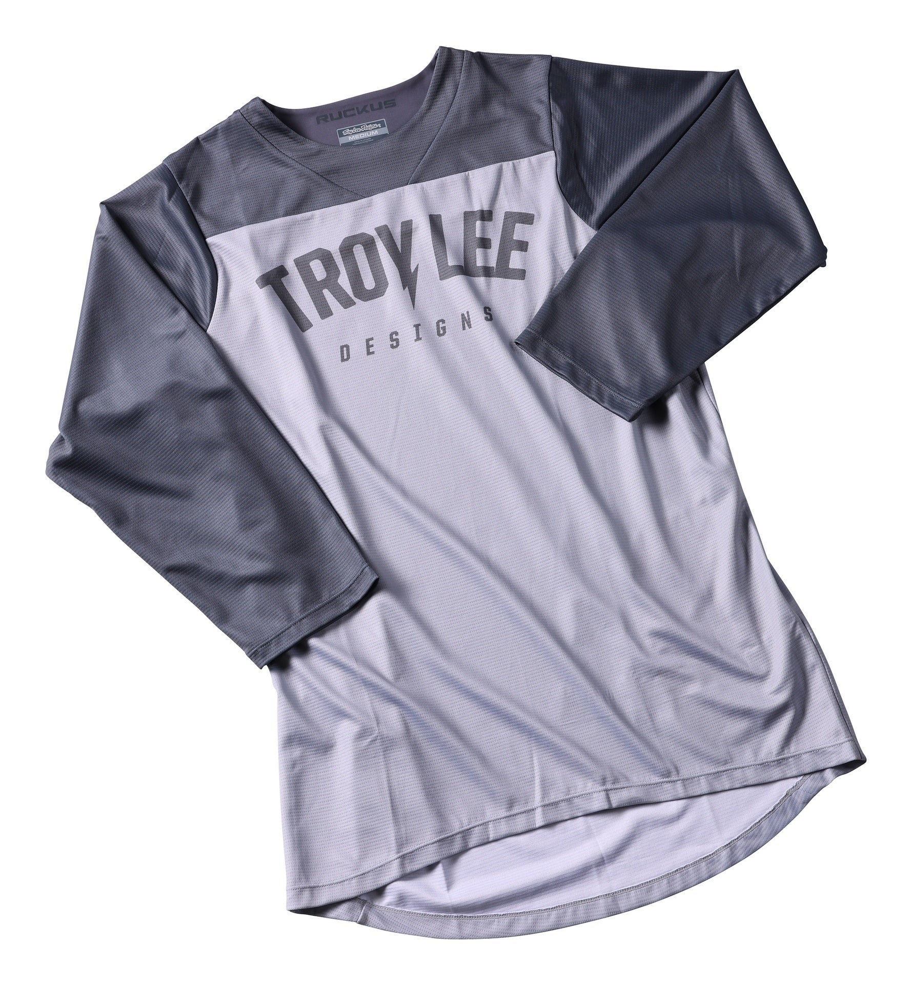 Jersey Troy Lee Designs Ruckus MTB manga 3/4 Camber Lt Gray